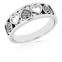 Tiamo Ring, 925/- rhodiniert