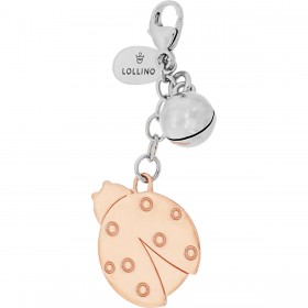 Klang der Liebe Anhänger, Marienkäfer & Glücksbote in 18kt rosévergoldet