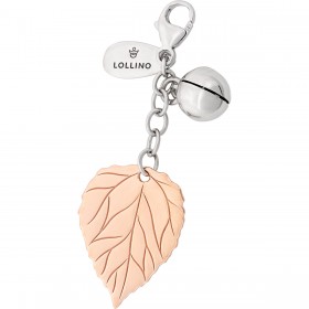 Klang der Liebe Anhänger, Blatt 18kt rosévergoldet